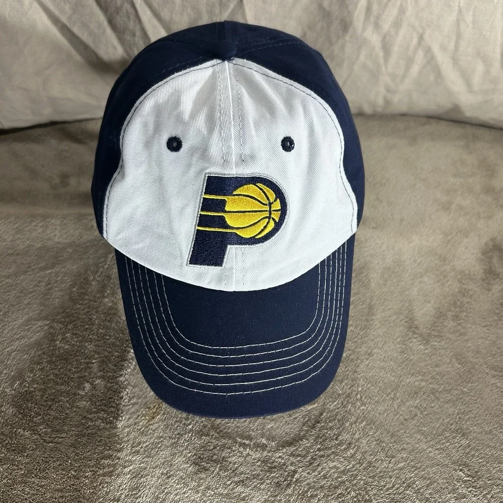 Indiana Pacers NBA Baseball Cap - Navy and White - Adjustable